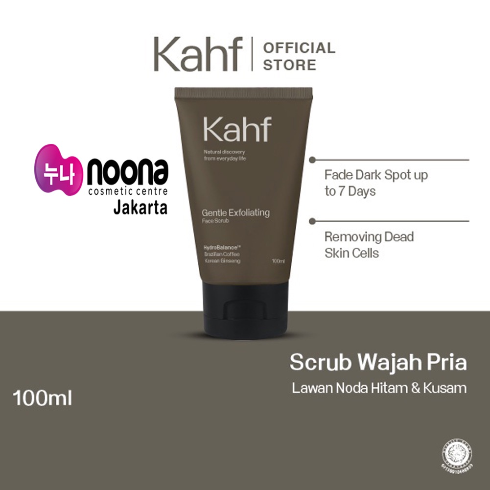 KAHF GENTLE EXFOLIATING FACE SCRUB 100ML