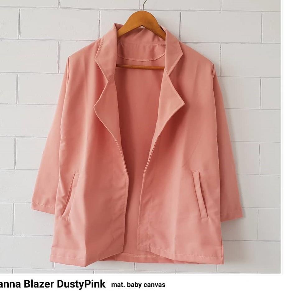 [TKL. 367859] Sabiya Grosir - Hanna Blazer l Blazer Polos Wanita