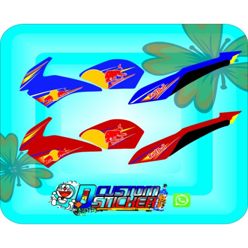 striping vijar siluman striping vijar striping vixion custom