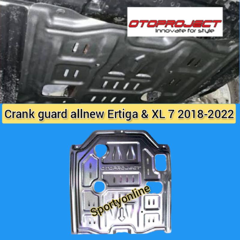 Crank guard penutup Bawah mesin allnew ertiga dan xl7 2018-2021