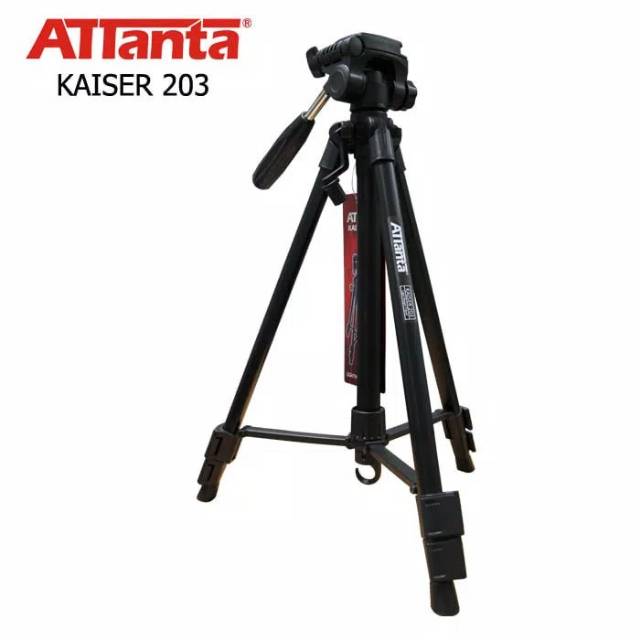 Tripod Attanta Kaiser 203 Tripod Kamera Attanta Tripod DSLR Attanta Tripod Kamera DSLR Attanta