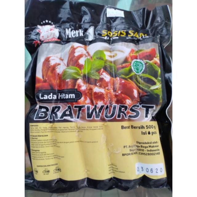 

One suke sosbak lada hitam mini 10's 500gr