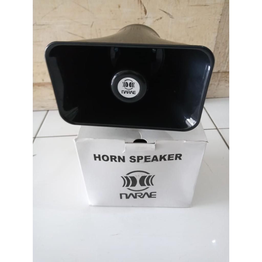 Speaker NARAE NSH 90, Speker sirene kotak 12 Watt 8 OHM, Klakson NARAE Sirine Polisi