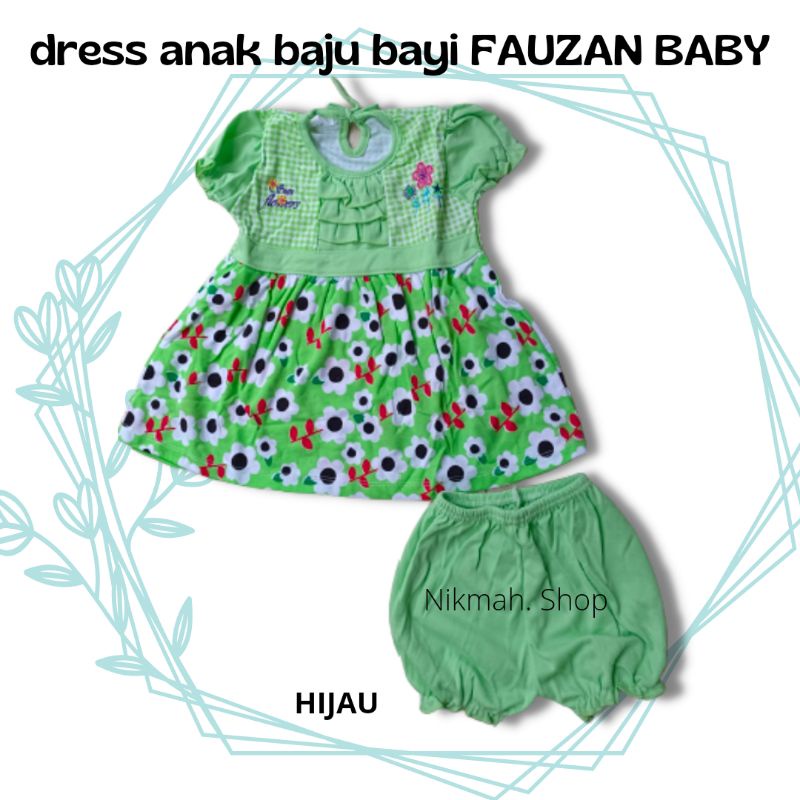 dress anak baju bayi FAUZAN BABY