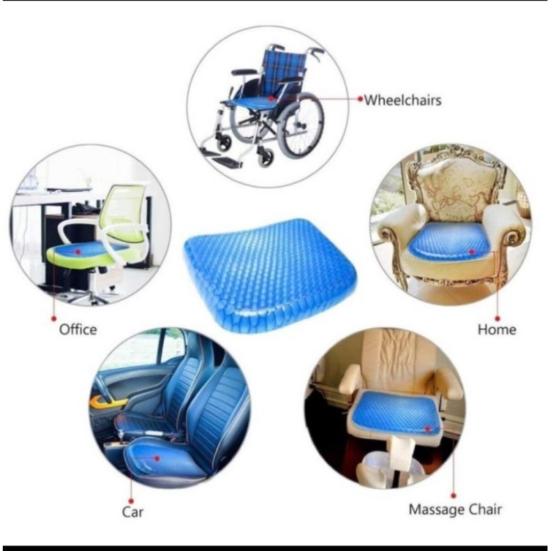 Alas duduk Silicon gel/egg sitter cushion