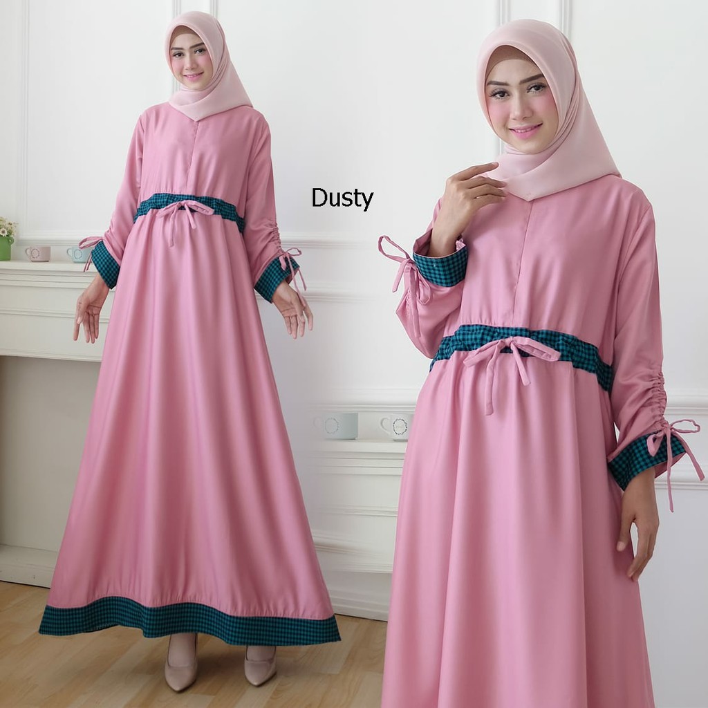 HOPYLOVY - Gamis Maxi Dress Almia