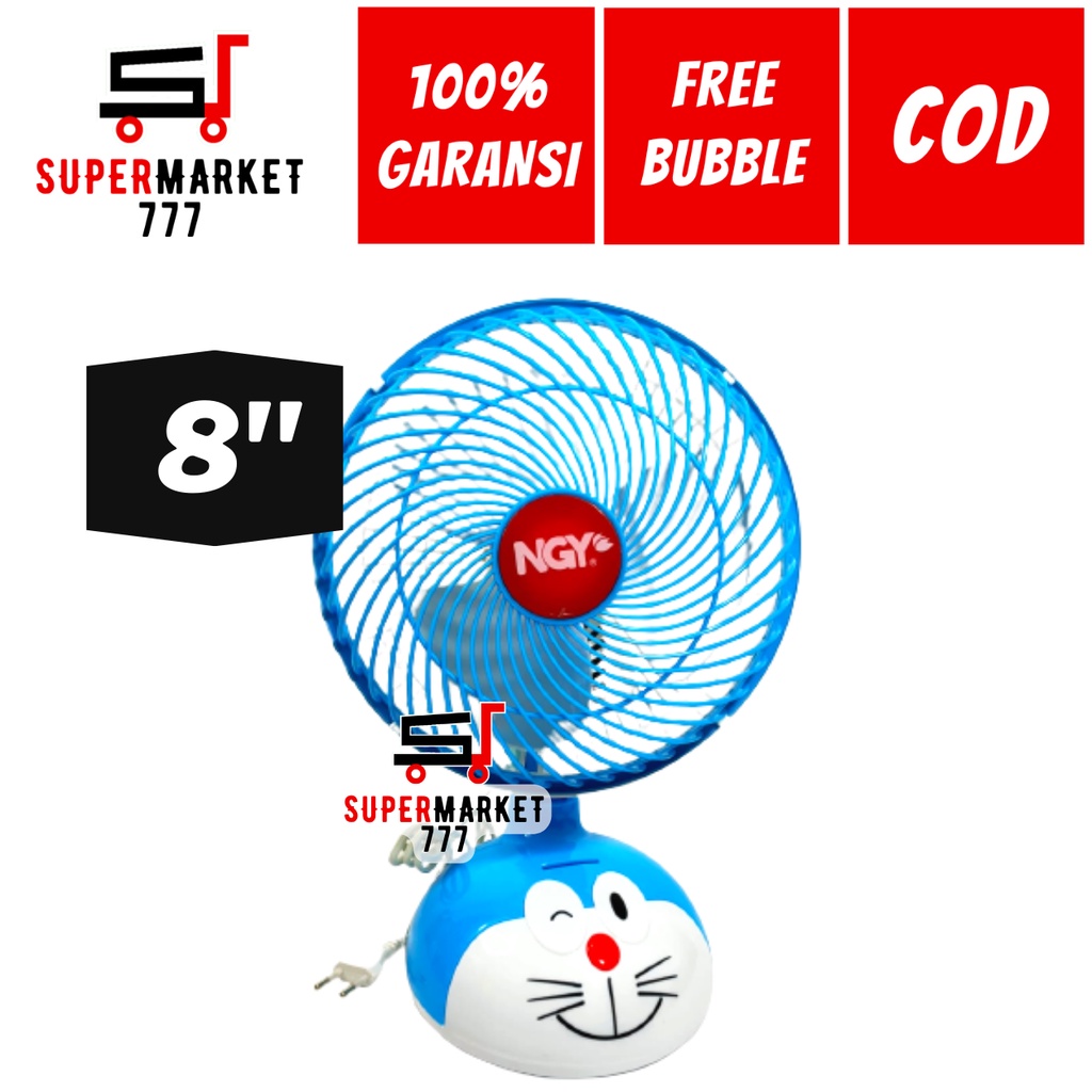 KIPAS ANGIN DUDUK NAGOYA NG 188 KARAKTER DORAEMON KIPAS ANGIN MINI PORTABLE KARAKTER KIPAS ANGIN MEJ