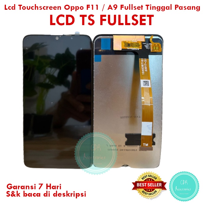 Lcd Touchscreen Oppo F11 / A9 Fullset Tinggal Pasang