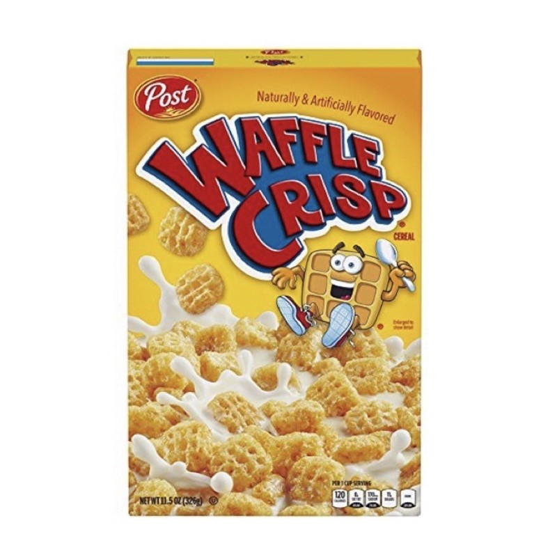 

post waffle crips cereal 11.5 oz