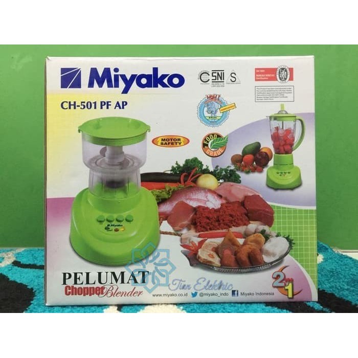 MIYAKO CH-501 PF/AP Pelumat Chopper Blender