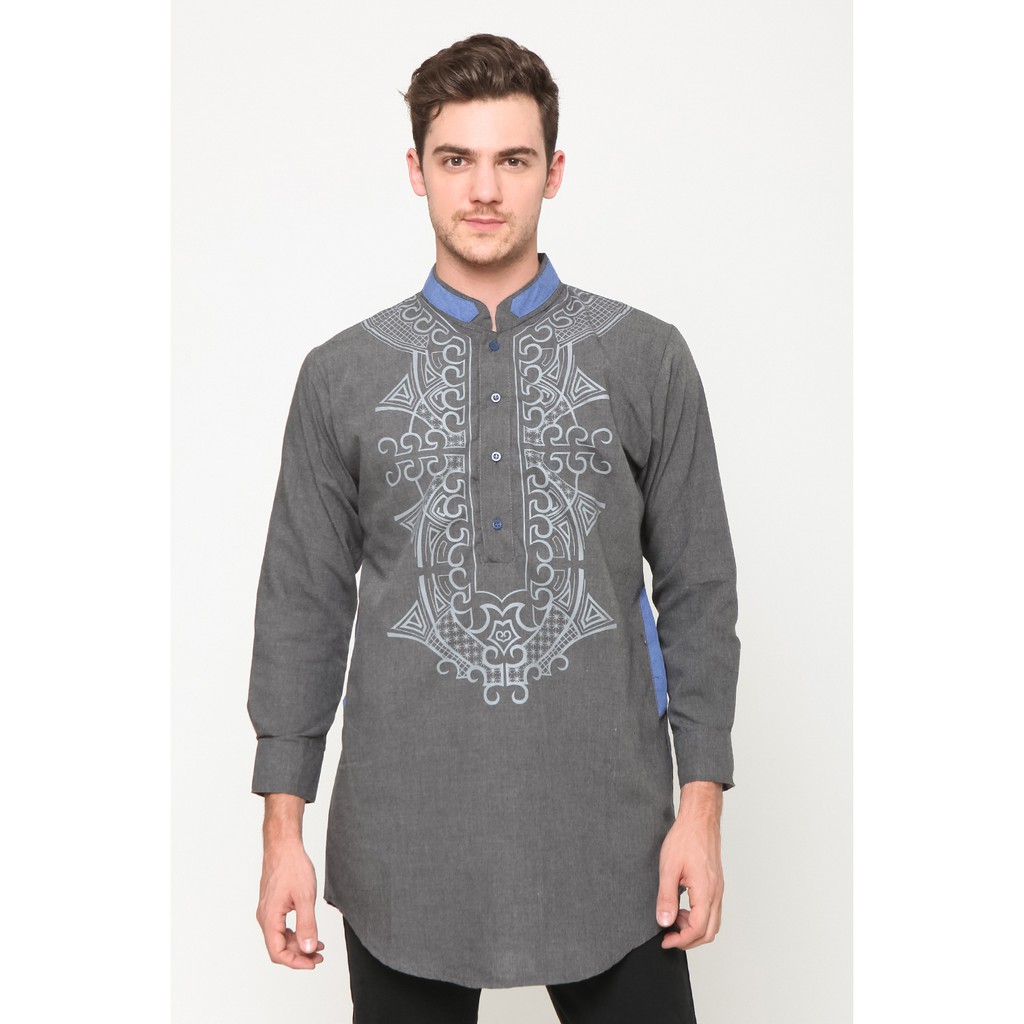 Baju koko kurta pakistan tangan panjang Pria - XSHOP Padlii