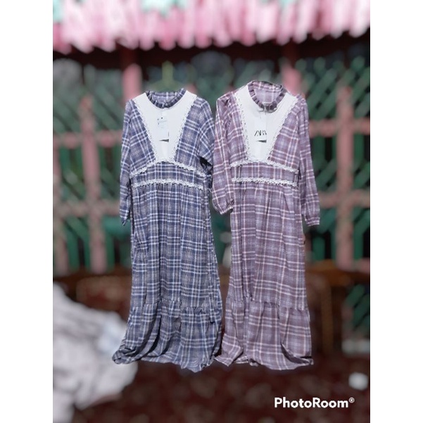 gamis lesti terkotak  by ara