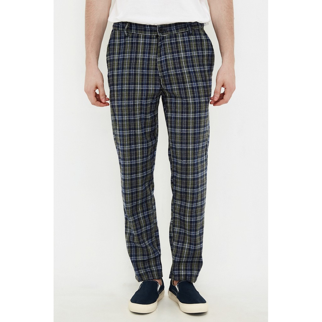 

Erigo Checked Pants Hackman Navy