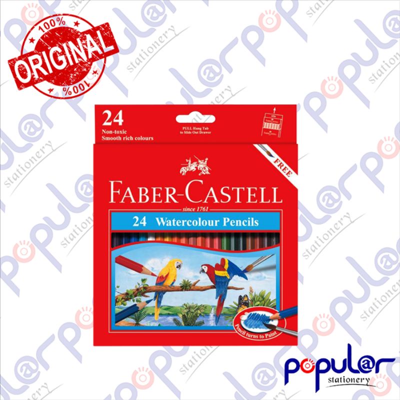 

Pensi Warna Faber Castell Water Color 24C Panjang