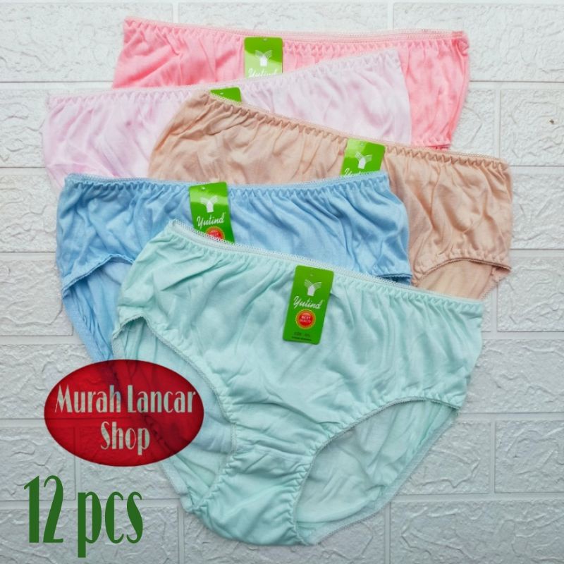 Cd Wanita Yutind 022 Karet Zig-Zag Lusinan | Celana Dalam Wanita Dewasa