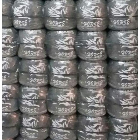 

[[BISA COD]] TALI RAFIA HITAM "HORSE" FULL 1 KG KOMPLIT Kode 78
