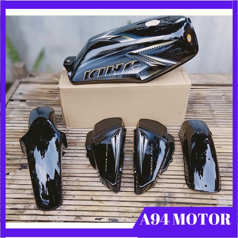 (COD) body bodi set rx king 2009 hitam TERLARIS