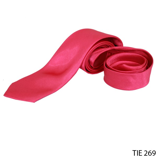 Dasi Pria Katun Merah Muda – TIE 269