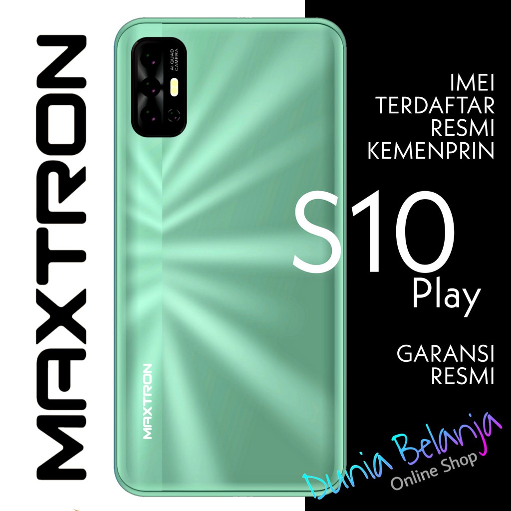 MAXTRON S10 PLAY 4G - RAM 2GB - GARANSI RESMI - HP MAXTRON S10 PLAY - HP ANDROID MURAH