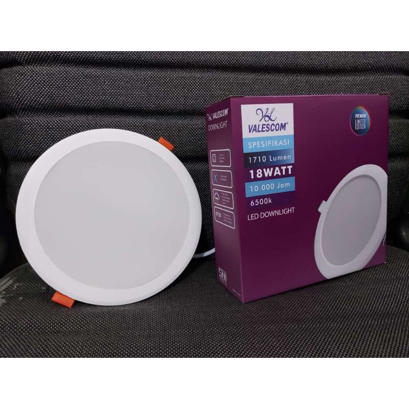 downlight led panel 18 watt 18w 6 inch 6in putih led panel 18 watt