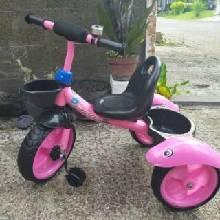 Sepeda anak Roda 3 merk AVIATOR AT 107 Frame besi tanpa Sepeda anak Roda 3 merk AVIATOR AT 107 Frame besi tanpa