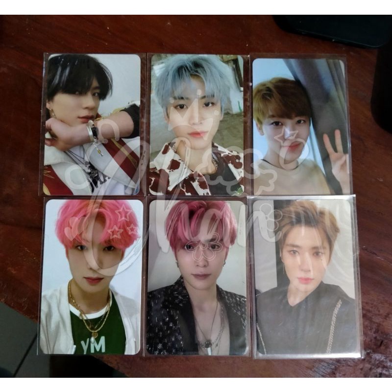 Photocard NCT Jeno Crazy, Jaehyun Past, Departure, Emphaty dream Jaemin Ridin, Jaemin Emphaty Dream