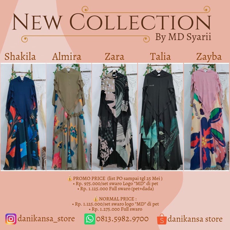New Collection Set Syari By MD Syarii
