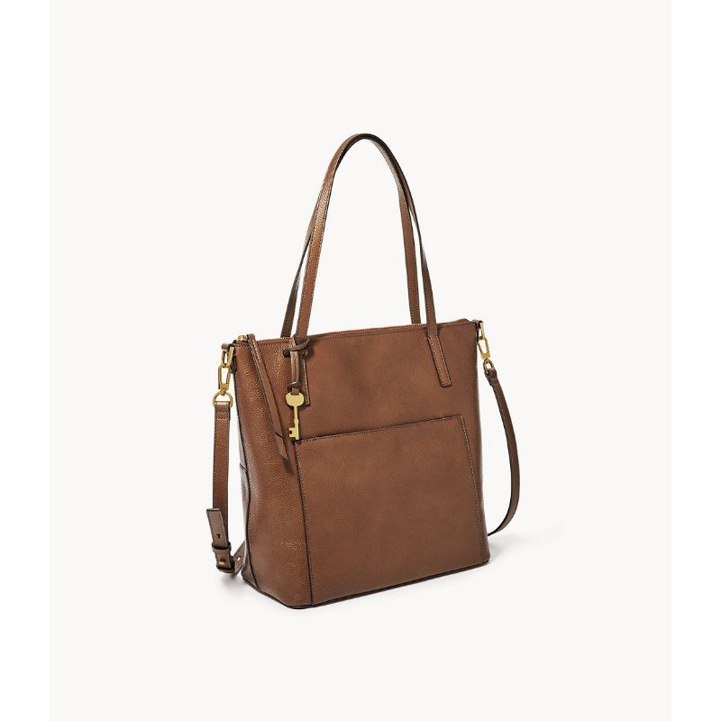 FOSSIL EVELYNE TOTE BROWN