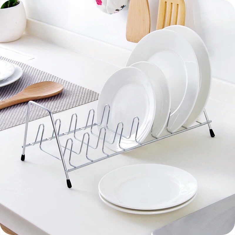 RAK TATAKAN PIRING MINI KITCHEN PLATE SET STORAGE PORTABLE RACK