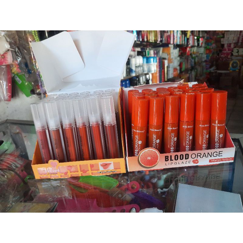 LIPTINT MAYBELLINE NEW YORK Orange Lipglaze Thailand TERMURAH