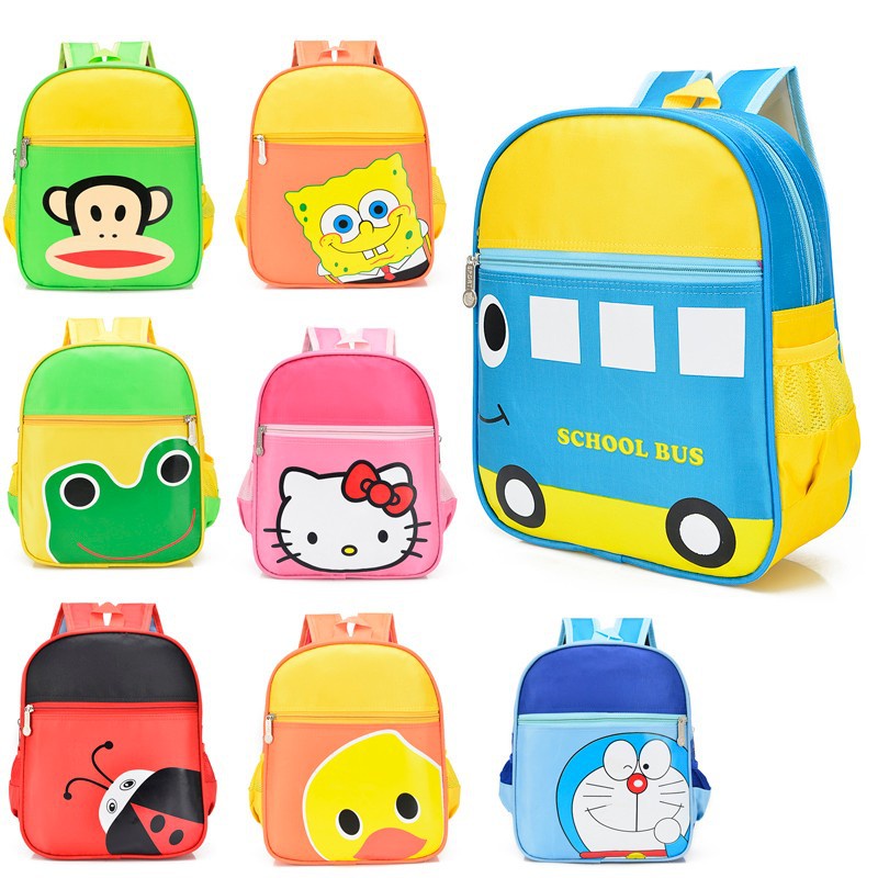 Jual TAS Sekolah Anak Paud / TK/ KB/ SD Backpack Karakter Doraemon ...