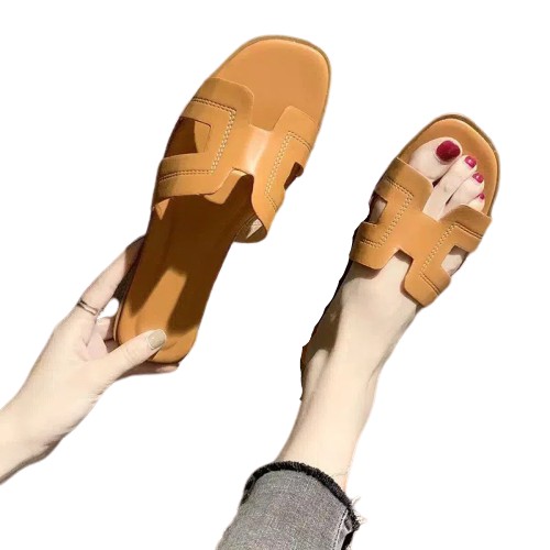 Sandal Wanita Teplek Selop H Sintetis Terbaru / Sandal Wanita Kekinian