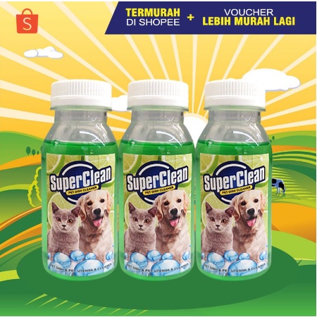 CLEAN 100 - Sabun Cuci Tempat Makan Kucing Sabun Cuci Perlengkapan Kucing Pembersih Mainan Kucing