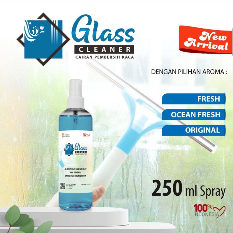 Pembersiah Kaca aneka aroma kemasan spray 250 ml