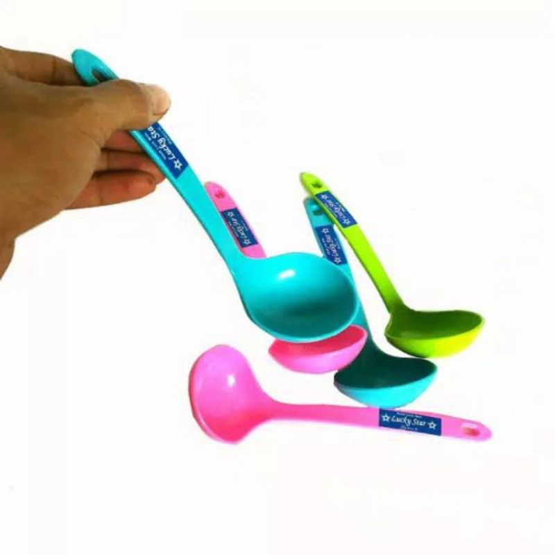 

Centong sayur warna lucky star