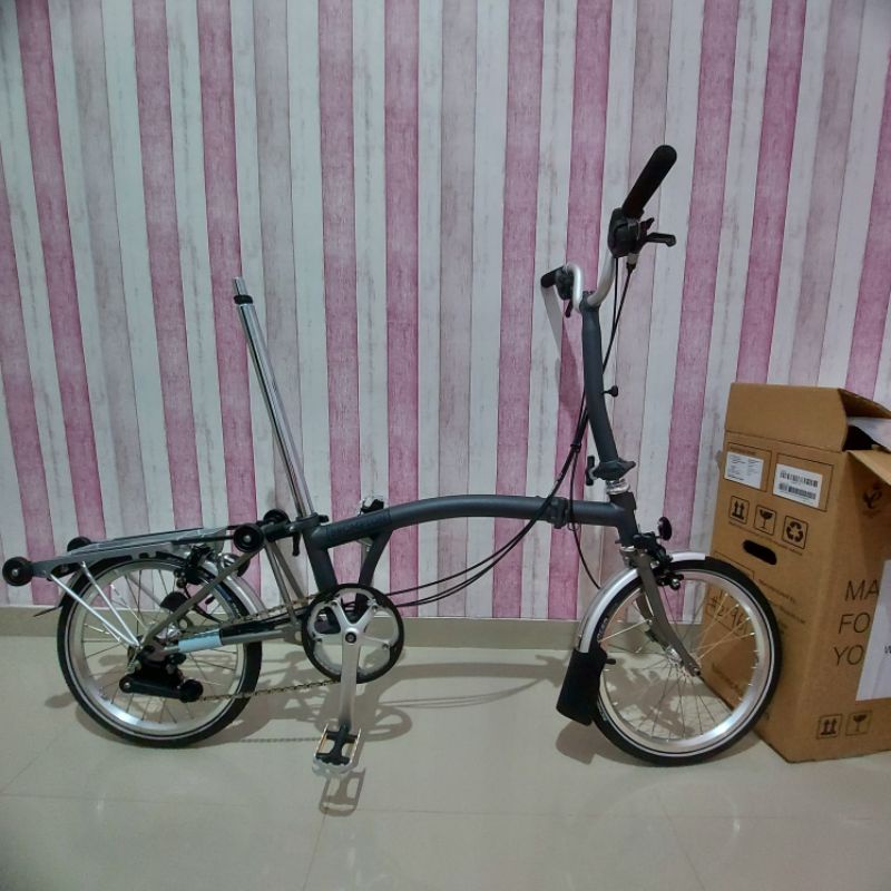 Brompton Titanium Mettallic Graphite M6R