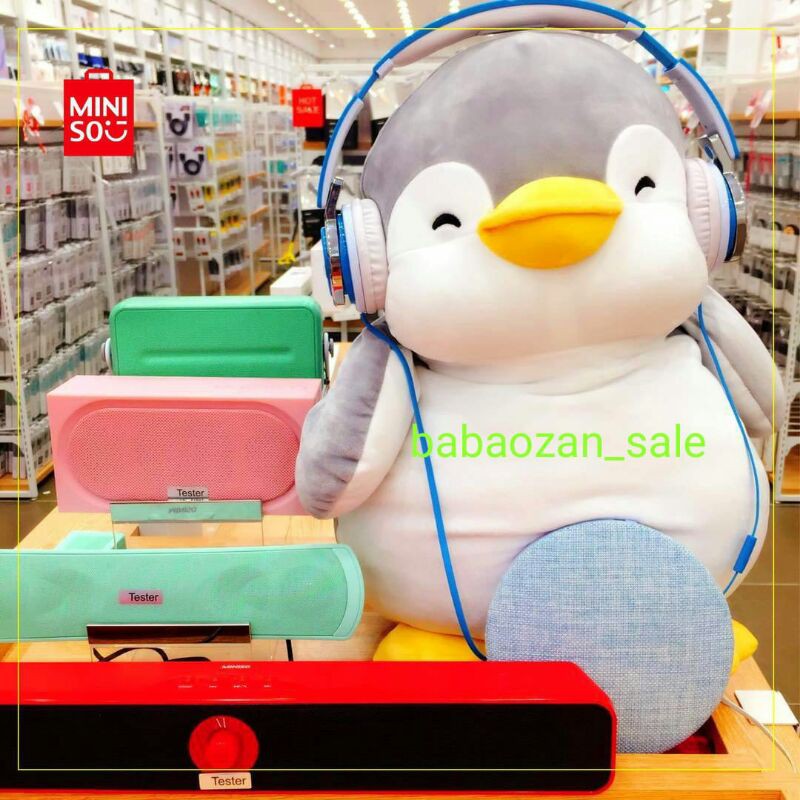 miniso- boneka pinguin jumbo 17in