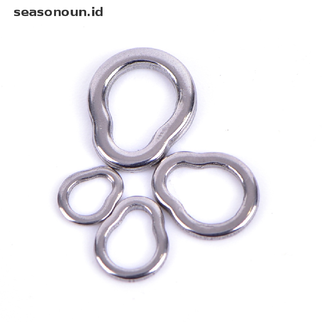 (seasonoun) 10pcs Kili-Kili Pancing Seamless Bahan Baja