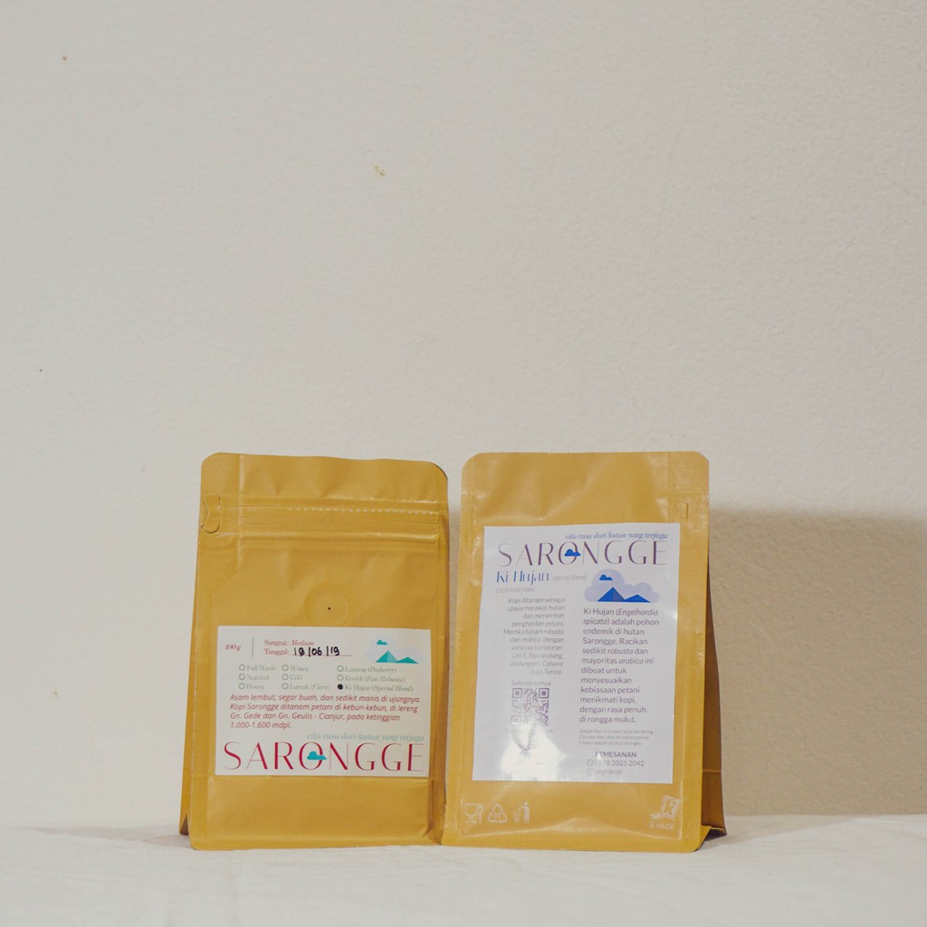 

Kopi Sarongge Ki Hujan - Special Blend (100g) Roasted Beans by Negri Kopi