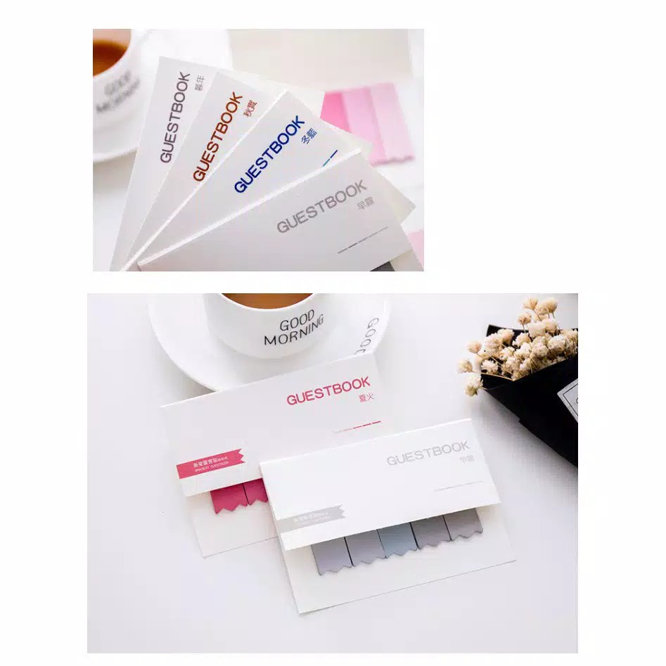 

Sticky Note Memo Stick Marker Note Pad Pembatas Buku