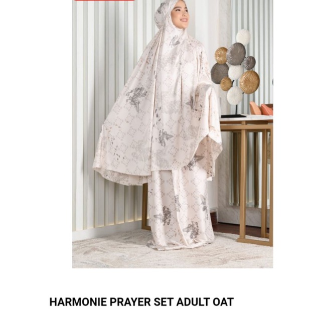HARMONIE PRAYER SET " OAT  & LAVENDER " LOCAL ID