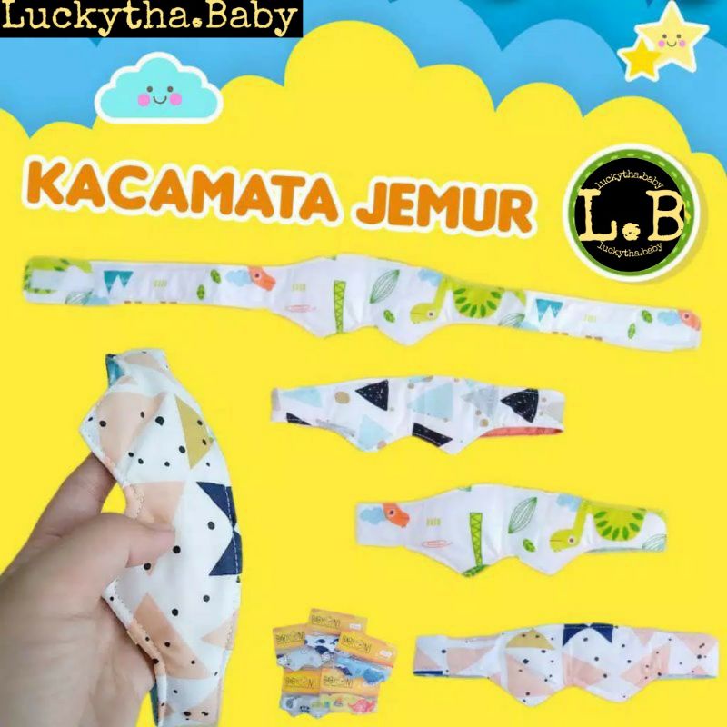 ORIGINAL!!! EYe Mask baby _ Kacamata jemur bayi / penutup mata bayi / pengaman mata bayi