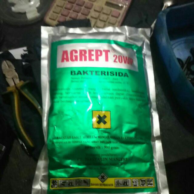 Obat Pertanian Pembunuh Bakteri Bakterisida Agrept 20 Wp [500gr]