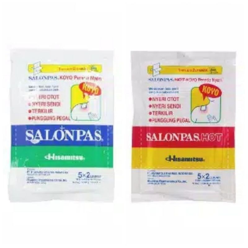 Salonpas Koyo / Salonpas Hot Koyo HARGA PER SACHET isi 10