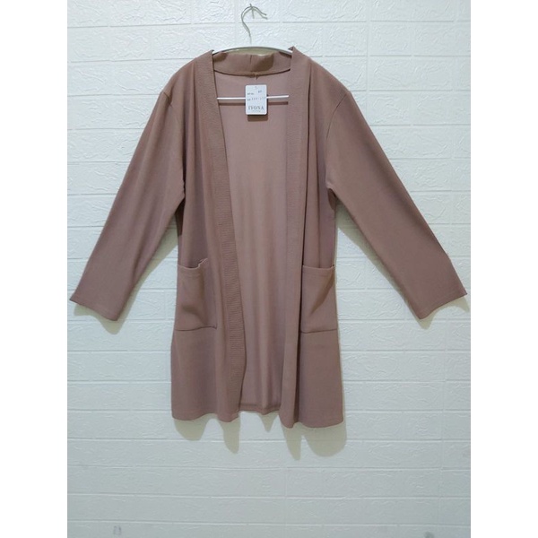 Cardigan Long knit saku by Iyona