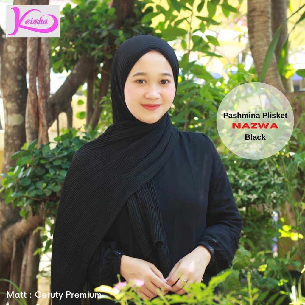 HIJAB PASHMINA PLISKET/PASHMINA FULL PLISKET PREMIUM