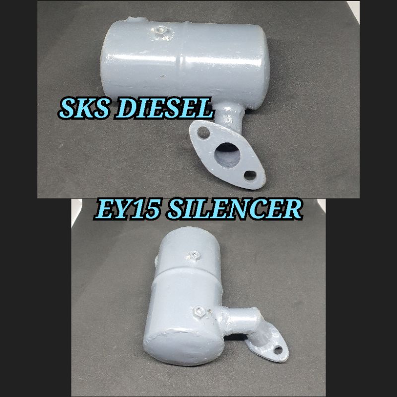 Muffler Silencer Knalpot Kenalpot Mesin Robin Ey15 3.5Hp