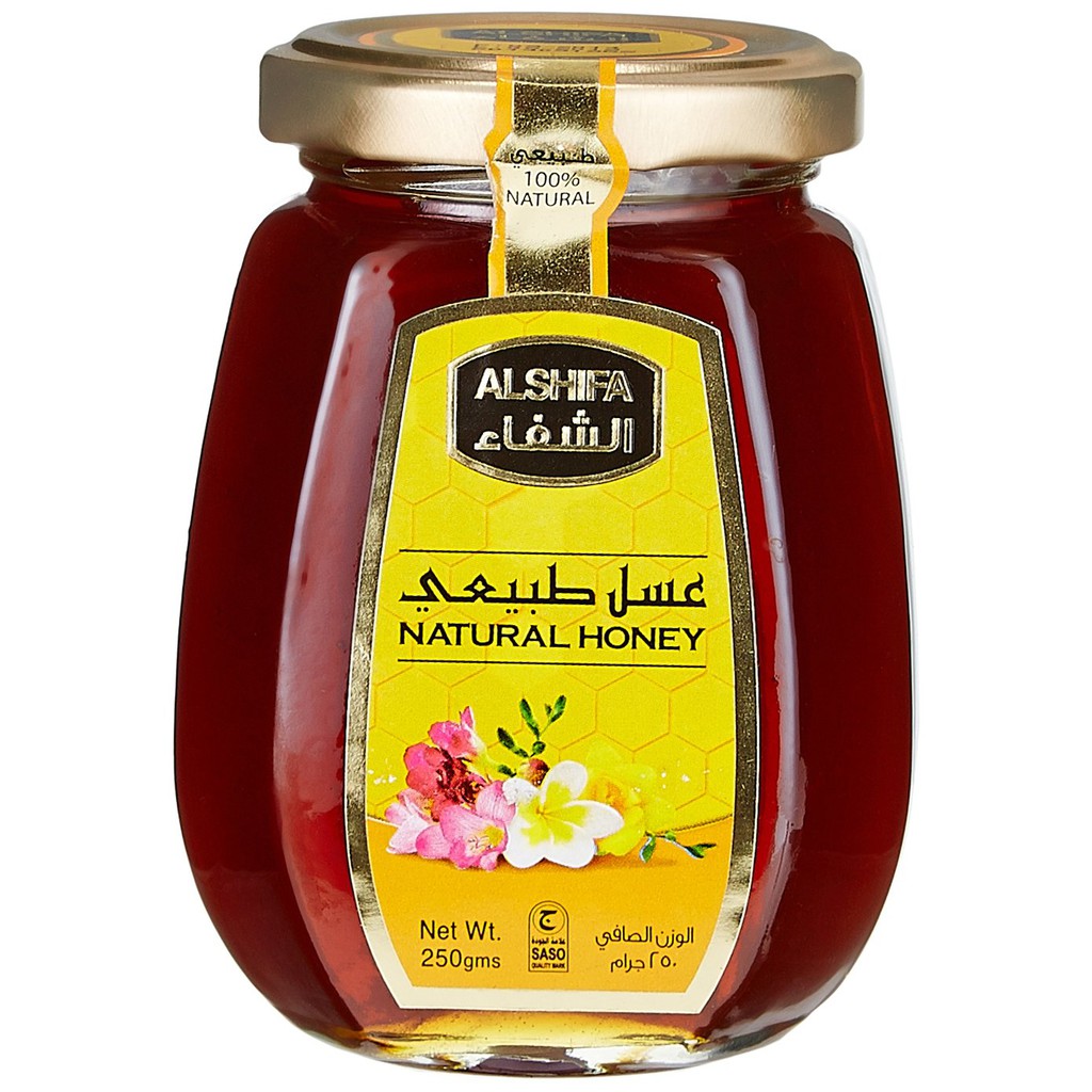 Madu Murni 100% Madu Asli 250gr &amp; 125gr - Natural Honey Alshifa Original Premium Saudi Arabia