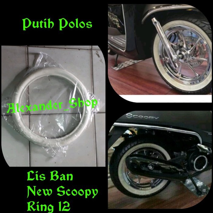 Lis Ban motor honda New Scoopy Ring 12