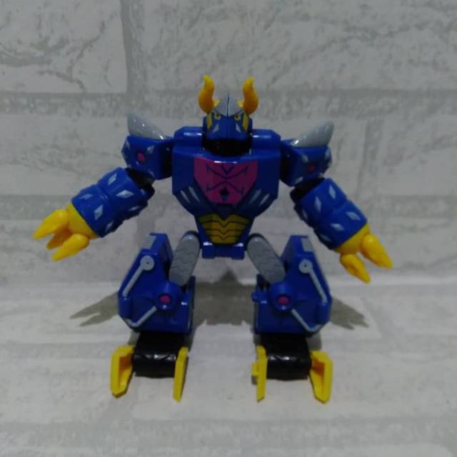 Robot Dragon Warrior 2 Naga Banteng Biru